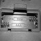Square Black Electronic Bathroom Scale
